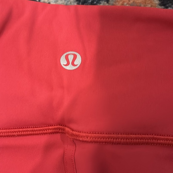 Lululemon Red leggings!!! - Picture 3 of 4